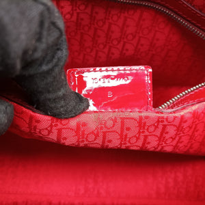 Secondhand Christian Dior Lady Dior Red Patent handbag | stylenewstar