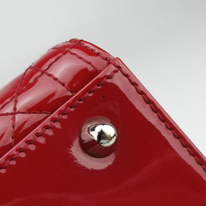 Secondhand Christian Dior Lady Dior Red Patent handbag | stylenewstar