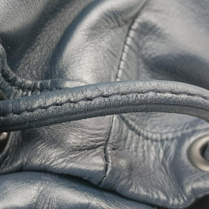 Pre-owned Bottega Veneta Intrecciato Navy Lambskin backpack/rucksack | stylenewstar
