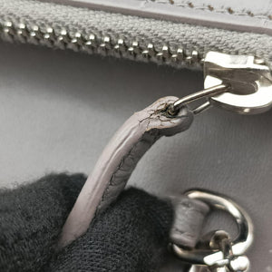 Vintage Yves Saint Laurent KATE Grey Leather 452159 shoulderbag | stylenewstar