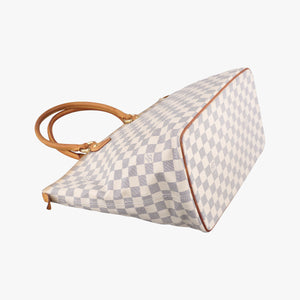 Secondhand Louis Vuitton SALEYA MM AZUR Damier Canvas N51185 shoulderbag | stylenewstar