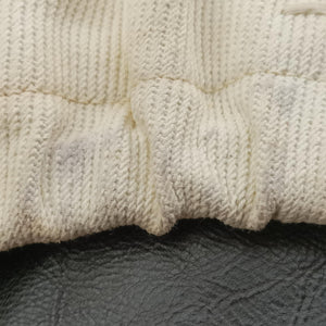 Secondhand Yves Saint Laurent Mombasa White canvas 151211 handbag | stylenewstar
