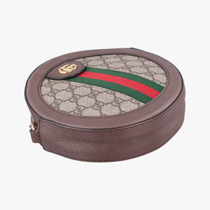 Secondhand Gucci Ophidia Brown×beige PVC coated canvas×Leather 550618 shoulderbag | stylenewstar