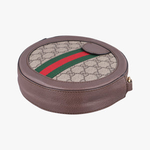 Secondhand Gucci Ophidia Brown×beige PVC coated canvas×Leather 550618 shoulderbag | stylenewstar