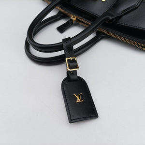 Secondhand Louis Vuitton City Steamer Pink x Black Leather M57222 handbag | stylenewstar