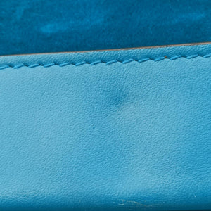 Pre-owned Gucci Dionysus Blue velour 476432 shoulderbag | stylenewstar