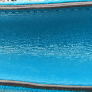 Pre-owned Gucci Dionysus Blue velour 476432 shoulderbag | stylenewstar