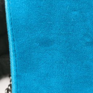 Pre-owned Gucci Dionysus Blue velour 476432 shoulderbag | stylenewstar