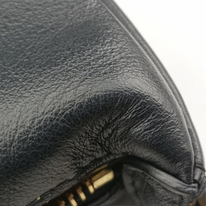 Vintage Fendi Nano Fendigraphy Black Leather 7AS089 handbag | stylenewstar