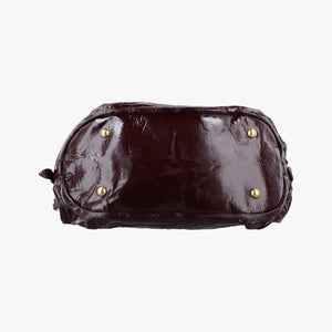 Pre-owned Louis Vuitton Mahina Surya XL Violet Vernis M95798 handbag | stylenewstar