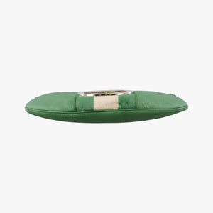 Secondhand Gucci Interlocking G Hobo Green Leather 130771 handbag | stylenewstar