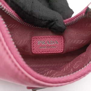 Pre-owned Prada Re-Edition 2005 Nylon Mini Pink nylon 1TT122 shoulderbag | stylenewstar