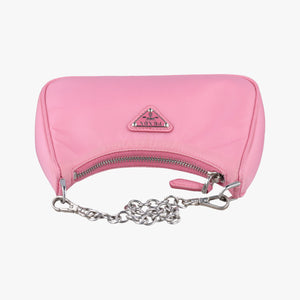 Pre-owned Prada Re-Edition 2005 Nylon Mini Pink nylon 1TT122 shoulderbag | stylenewstar