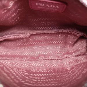 Pre-owned Prada Re-Edition 2005 Nylon Mini Pink nylon 1TT122 shoulderbag | stylenewstar