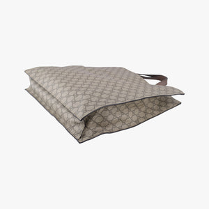 Pre-owned Gucci GG Supreme Courrier beige×Multicolour PVC coated canvas 474084 shoulderbag | stylenewstar