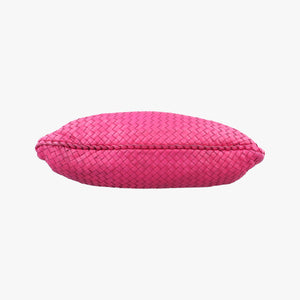Secondhand Bottega Veneta Intrecciato Pink lambskin shoulderbag | stylenewstar