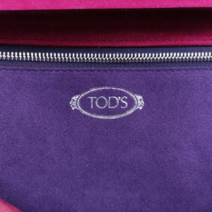 Pre-owned TODS Wave Rose Suede shoulderbag | stylenewstar
