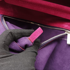 Pre-owned TODS Wave Rose Suede shoulderbag | stylenewstar