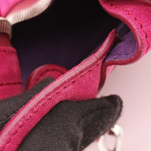Pre-owned TODS Wave Rose Suede shoulderbag | stylenewstar