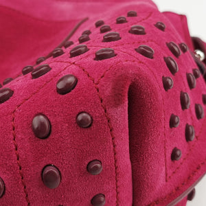 Pre-owned TODS Wave Rose Suede shoulderbag | stylenewstar