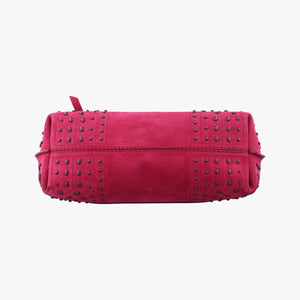 Pre-owned TODS Wave Rose Suede shoulderbag | stylenewstar