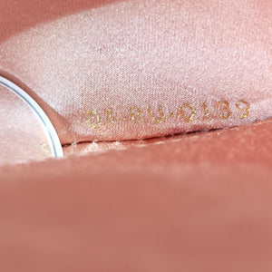 Pre-owned Christian Dior Saddle Pink silk handbag | stylenewstar