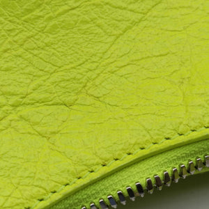 Vintage Balenciaga Le Cagole GreenYellow lambskin shoulderbag | stylenewstar