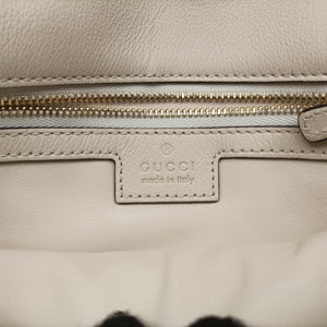 Vintage Gucci Blondie Chain White Leather 699268 shoulderbag | stylenewstar