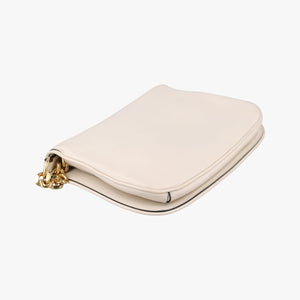 Vintage Gucci Blondie Chain White Leather 699268 shoulderbag | stylenewstar