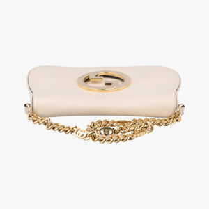 Vintage Gucci Blondie Chain White Leather 699268 shoulderbag | stylenewstar