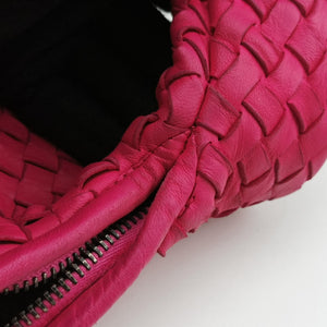 Secondhand Bottega Veneta Intrecciato Rose lambskin shoulderbag | stylenewstar