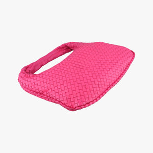Secondhand Bottega Veneta Intrecciato Rose lambskin shoulderbag | stylenewstar
