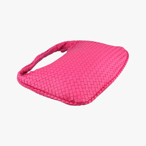 Secondhand Bottega Veneta Intrecciato Rose lambskin shoulderbag | stylenewstar