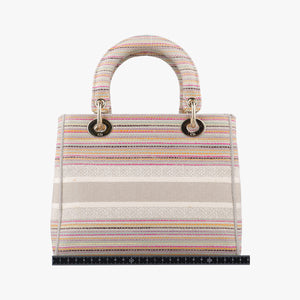 Pre-owned Christian Dior Lady Dior Multicolor fabric shoulderbag | stylenewstar