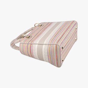 Pre-owned Christian Dior Lady Dior Multicolor fabric shoulderbag | stylenewstar