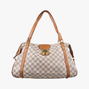 Pre-owned Louis Vuitton STRESA PM Azur Damier Canvas N42220 shoulderbag | stylenewstar
