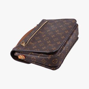 Secondhand Louis Vuitton Pochette Metis MM Brown Monogram Canvas M44875 shoulderbag | stylenewstar