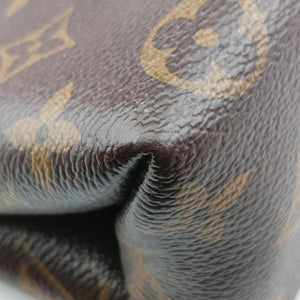 Pre-owned Louis Vuitton Locky BB Monogram/Brown×Coqulicot Monogram canvas×calf leather M44322 shoulderbag | stylenewstar