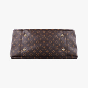Pre-owned Louis Vuitton ARTSY MM BROWN Monogram Canvas M40249 handbag | stylenewstar