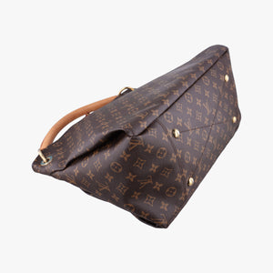 Pre-owned Louis Vuitton ARTSY MM BROWN Monogram Canvas M40249 handbag | stylenewstar
