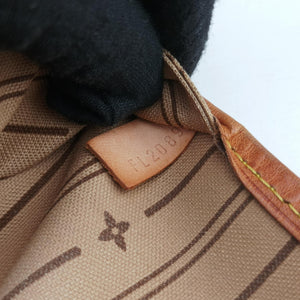 Secondhand Louis Vuitton NEVERFULLMM Brown Monogram Canvas M40156 handbag | stylenewstar