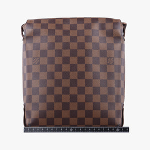 Secondhand Louis Vuitton BROOKLYN PM EBENE Damier Canvas N51210 shoulderbag | stylenewstar