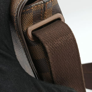 Secondhand Louis Vuitton BROOKLYN PM EBENE Damier Canvas N51210 shoulderbag | stylenewstar