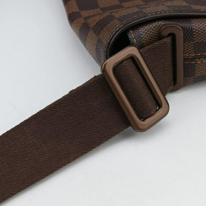 Secondhand Louis Vuitton BROOKLYN PM EBENE Damier Canvas N51210 shoulderbag | stylenewstar