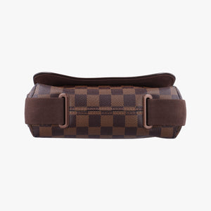 Secondhand Louis Vuitton BROOKLYN PM EBENE Damier Canvas N51210 shoulderbag | stylenewstar
