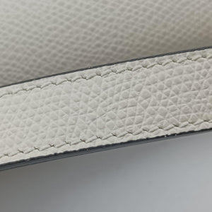 Pre-owned Christian Dior Saddle White Leather handbag | stylenewstar