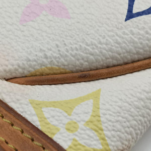 Vintage Louis Vuitton Pochette Mira MM Pouch white Monogram Multicolor M60096 shoulderbag | stylenewstar
