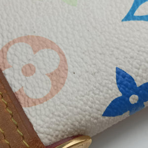 Vintage Louis Vuitton Pochette Mira MM Pouch white Monogram Multicolor M60096 shoulderbag | stylenewstar