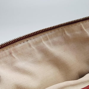 Pre-owned Gucci Sherry Line Red Leather 247205 shoulderbag | stylenewstar