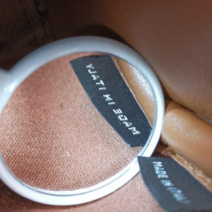 Pre-owned Miu Miu Beau Micro Brown Leather handbag | stylenewstar